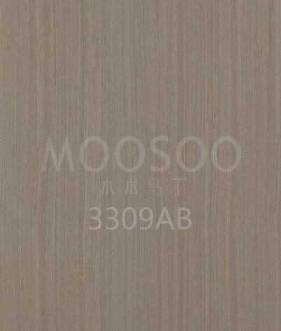 Panel de chapa de madera lisa de grano recto